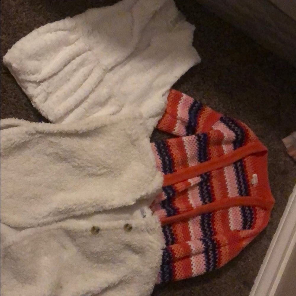 Vests and cardigan